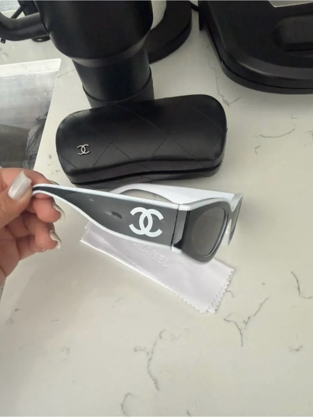 Black and White Sunglasses